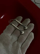 Load image into Gallery viewer, Sterling Silver Tower Earring Set