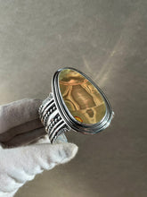 Load image into Gallery viewer, Morrisonite Jasper Badlands Cuff