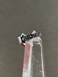 Moss Agate Ring size 8.5