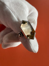 Load image into Gallery viewer, Moss Agate Ring size 9.75