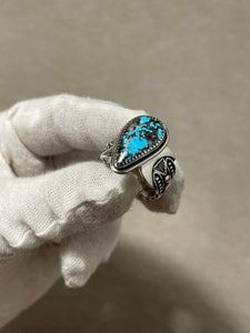 Persian Turquoise Alter Ring Size 8.25