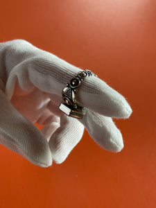 Moss Agate Ring size 8.5