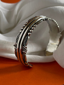 Sterling silver Badlands cuff *Made to order*