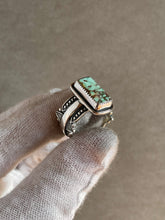 Load image into Gallery viewer, Natural Royston Turquoise Ring size 7.25-7.5