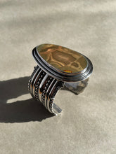 Load image into Gallery viewer, Morrisonite Jasper Badlands Cuff