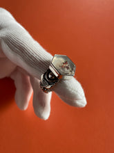 Load image into Gallery viewer, Moss Agate Ring size 8.5