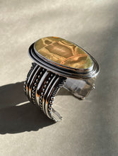 Load image into Gallery viewer, Morrisonite Jasper Badlands Cuff