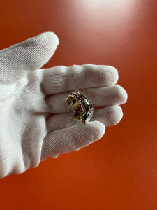 Dark Moon Hubei Turquoise Ring size 7.25