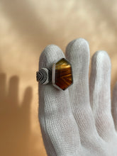 Load image into Gallery viewer, Montana Agate Ring size 7.75