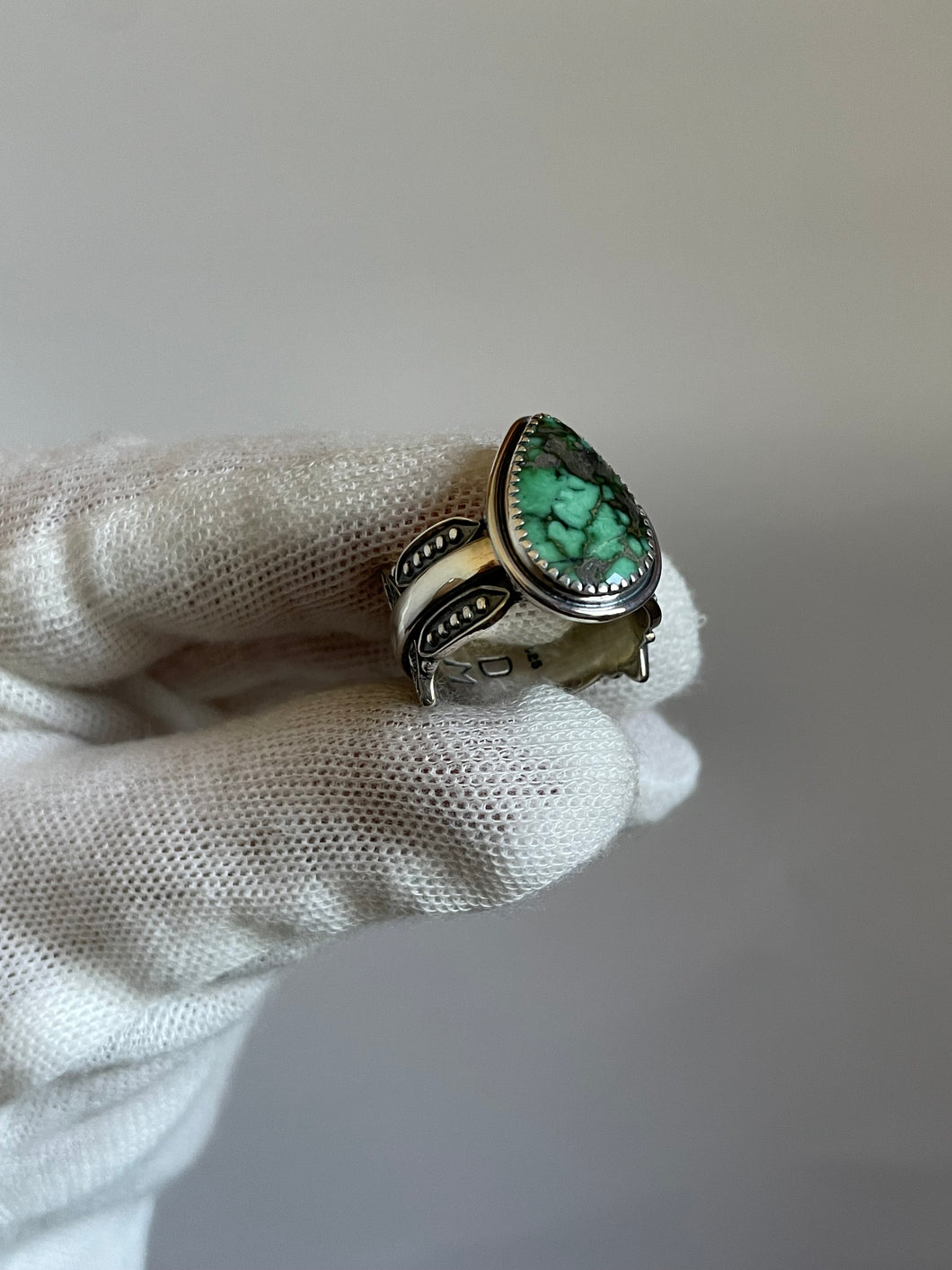 Candelaria Variscite Ring Size 7/7.25