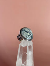 Load image into Gallery viewer, Dark Moon Hubei Turquoise Ring size 7
