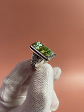 Load image into Gallery viewer, Hubei Turquoise Ring size 7.5