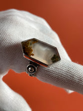 Load image into Gallery viewer, Moss Agate Ring size 9.75