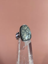 Load image into Gallery viewer, Dark Moon Hubei Turquoise Ring size 9