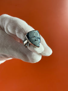 Dark Moon Hubei Turquoise Ring size 7.25