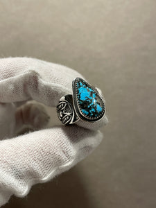 Persian Turquoise Alter Ring Size 8.25