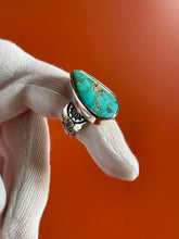 Load image into Gallery viewer, High grade Royston Turquoise Ring size 7.75/8