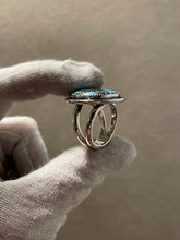 Load image into Gallery viewer, Persian Turquoise Ring Size 6.5