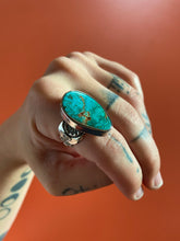 Load image into Gallery viewer, High grade Royston Turquoise Ring size 7.75/8