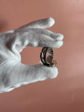 Load image into Gallery viewer, Dark Moon Hubei Turquoise Ring size 9
