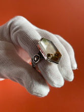 Load image into Gallery viewer, Moss Agate Ring size 9.75