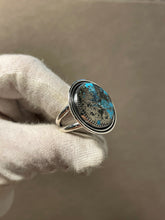 Load image into Gallery viewer, Persian Turquoise Ring Size 6.5