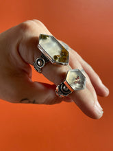 Load image into Gallery viewer, Moss Agate Ring size 9.75