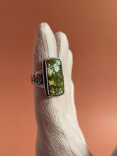 Load image into Gallery viewer, Hubei Turquoise Ring size 7.5