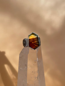 Montana Agate Ring size 7.75