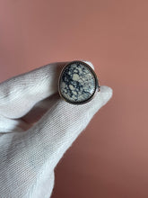 Load image into Gallery viewer, Dark Moon Hubei Turquoise Ring size 7