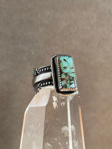 Natural Royston Turquoise Ring size 7.25-7.5