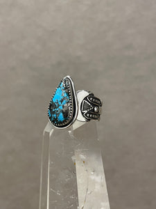 Persian Turquoise Alter Ring Size 8.25