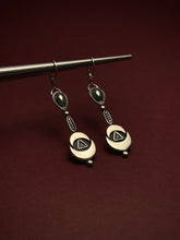 Load image into Gallery viewer, Sterling Silver Temple Earrings