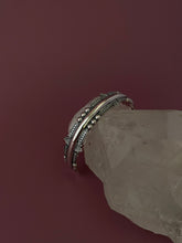 Load image into Gallery viewer, Sterling Silver Badlands Hoop set