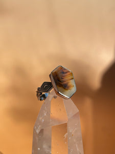 Montana Agate Ring size 6.75