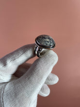 Load image into Gallery viewer, Dark Moon Hubei Turquoise Ring size 7