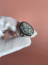 Load image into Gallery viewer, Dark Moon Hubei Turquoise Ring size 9
