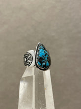 Load image into Gallery viewer, Persian Turquoise Alter Ring Size 8.25