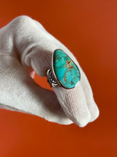Load image into Gallery viewer, High grade Royston Turquoise Ring size 7.75/8