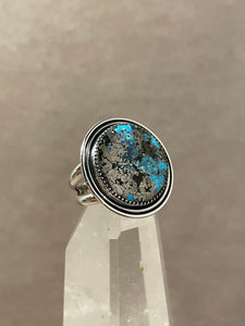 Persian Turquoise Ring Size 6.5