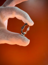 Load image into Gallery viewer, Chalcedony Moon ring *Made to order*