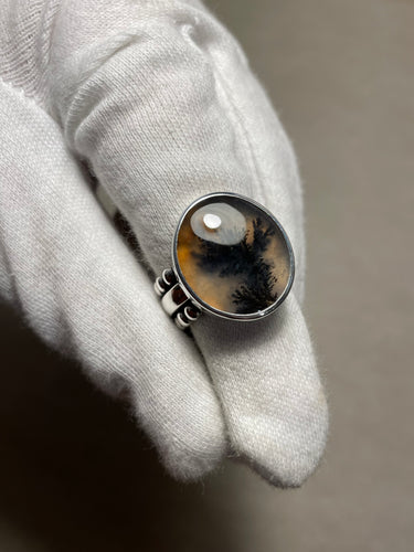 Robinson Ranch Agate Ring Size 8