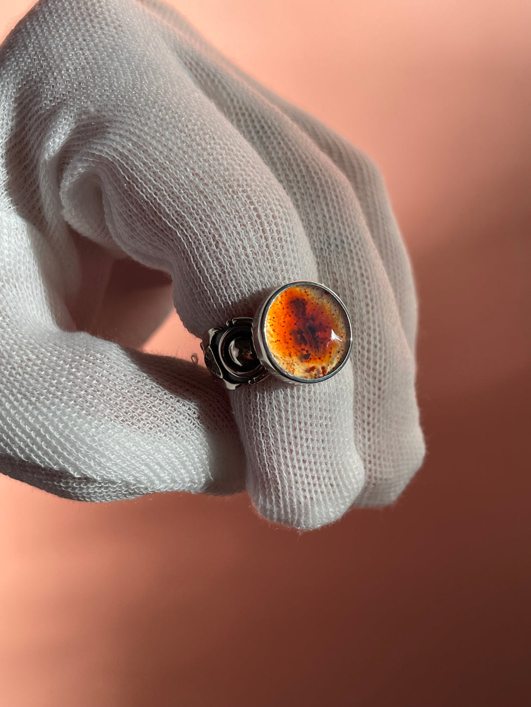 Dendrite Agate Ring size 6.25