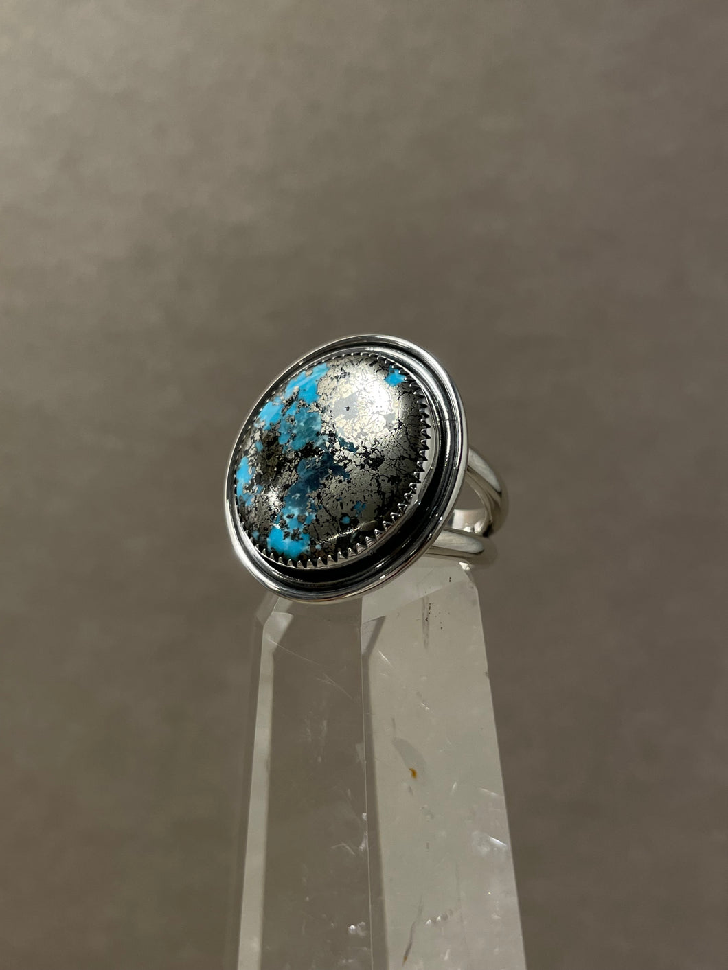 Persian Turquoise Ring Size 6.5