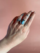 Load image into Gallery viewer, Golden Hills Turquoise Ring size 7