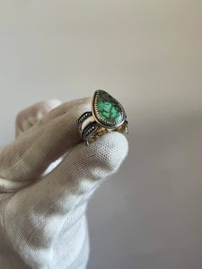 Candelaria Variscite Ring Size 7/7.25