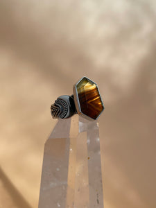 Montana Agate Ring size 7.75
