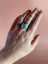 Load image into Gallery viewer, Natural Turquoise Ring size 8.25
