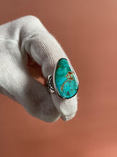 Load image into Gallery viewer, High grade Royston Turquoise Ring size 7.75/8