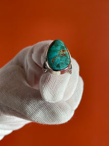 High grade Royston Turquoise Ring size 7.75/8